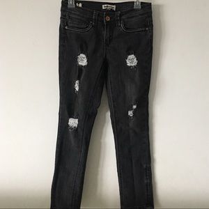 Distressed Jeans Sz 5